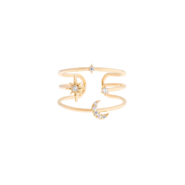 Girls Crew Orbit Adjustable Ring Girls Crew Orbit Adjustable Ring