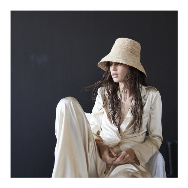 Janessa Leone Felix Bucket Hat - Natural | Garmentory