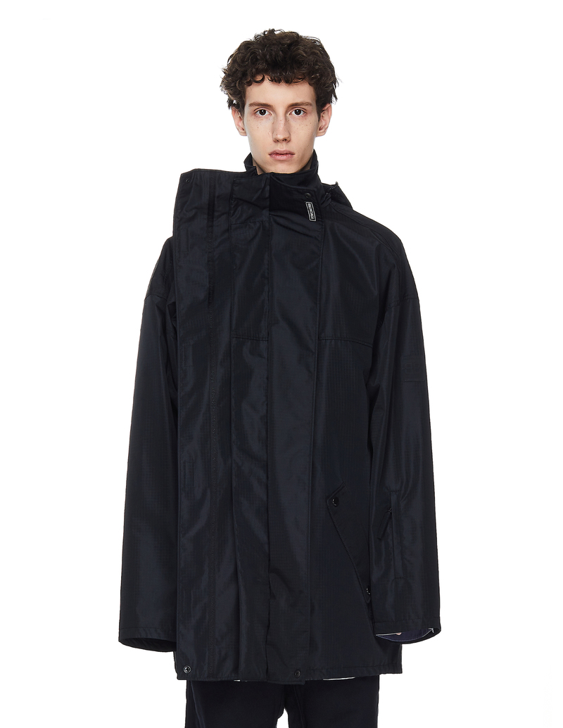 Balenciaga Jacket With BLNCG News 24/7 - Black | Garmentory