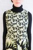 PRE-LOVED Marni Printed Midi Shift Dress - Green - Thumbnail 3