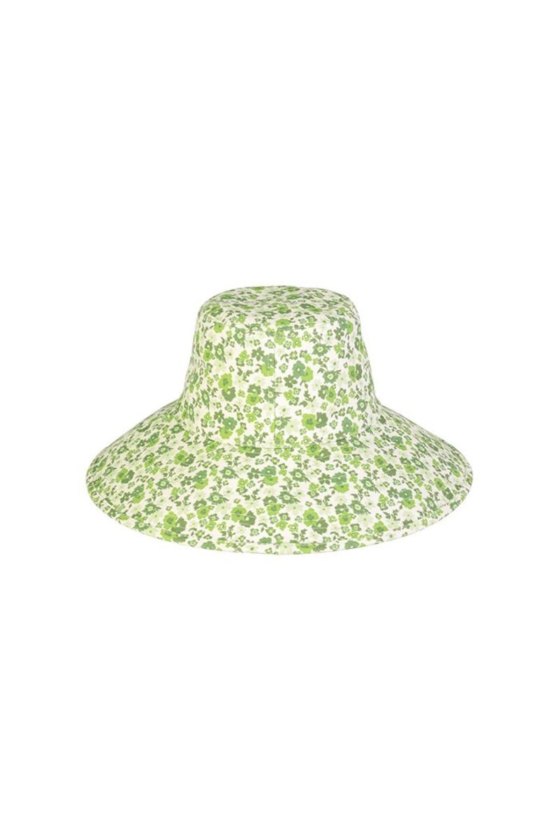 Lack Of Color Holiday Bucket Hat - Ivy Bloom Green Floral