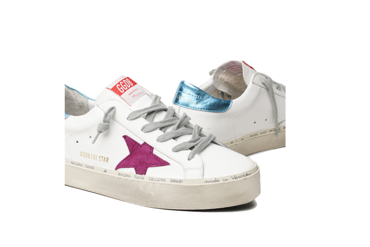 スニーカー GOLDEN  Women Sneakers GWF00118 F006389 90179HI STAR SU Golden Goose Hi Star - Women's Sneakers - Black