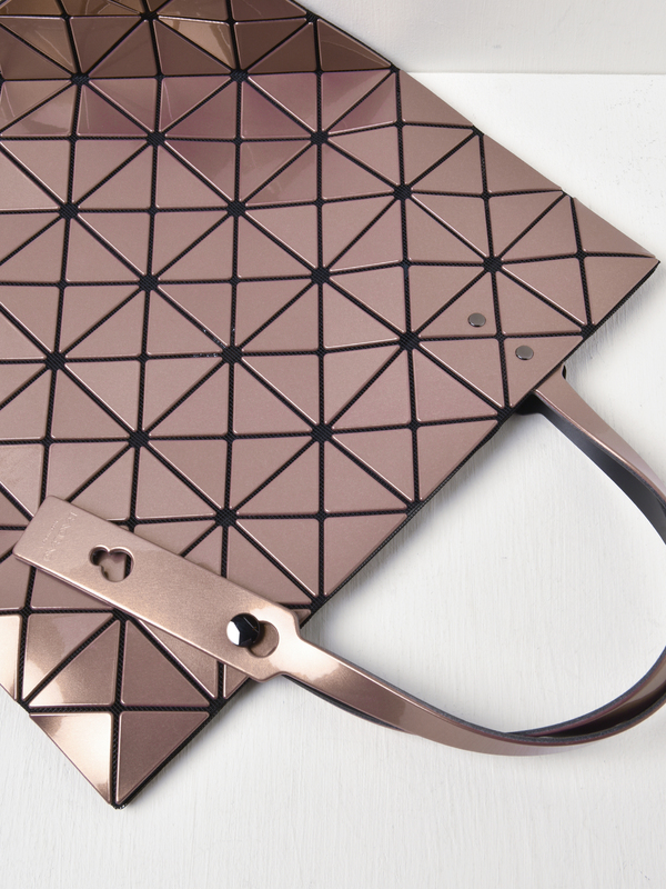 Bao Bao Issey Miyake Lucent Metallic Bag - Beige | Garmentory