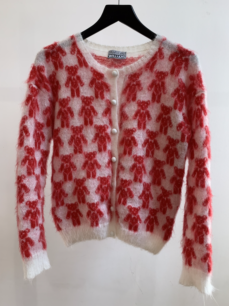 Ashley Williams Teddy Bear Cardigan | Garmentory