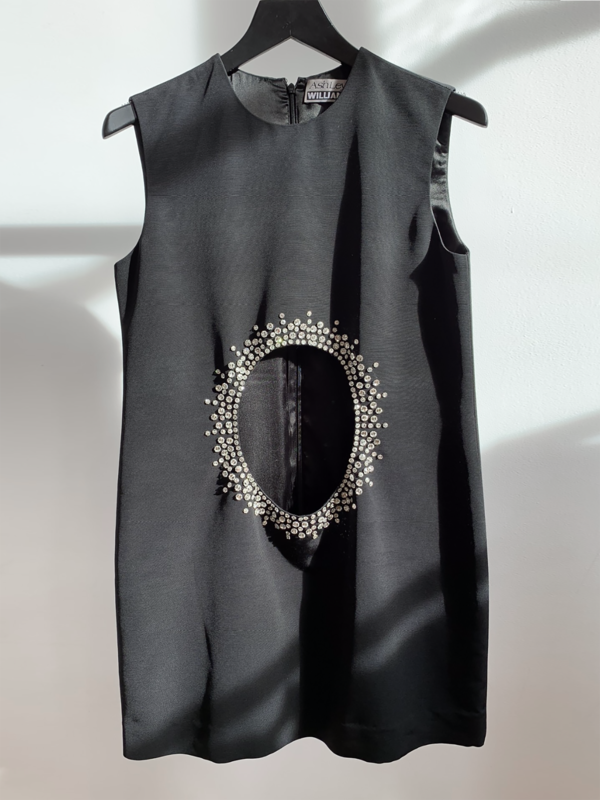 Ashley Williams Tummy Cut Out Dress | Garmentory Ashley Williams Tummy Cut Out Dress | Garmentory