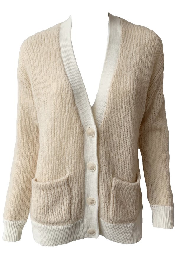 Naadam Grandpa Cardigan - Creme 