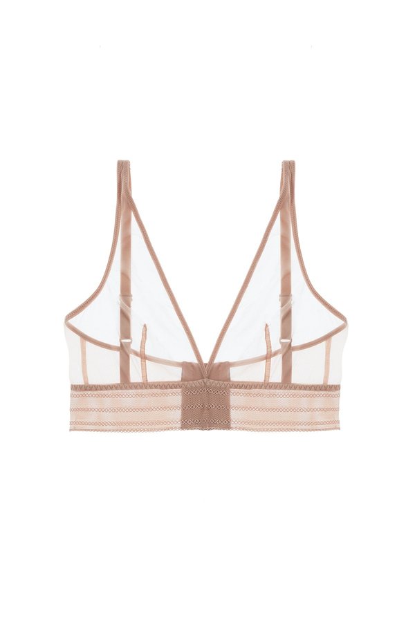 Else Bare Soft Plunge Bra - Powder