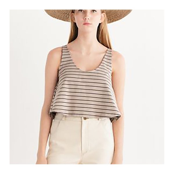 Samuji Leta Top - Black/Sand Samuji Leta Top - Black/Sand