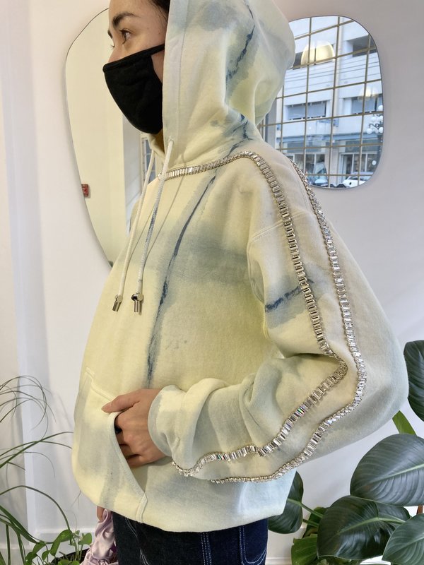 Collina Strada Sporty Spice Hoodie Lime Grid Garmentory
