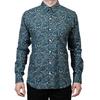 18 Waits Man Dylan Long Sleeved Shirt - Winter Floral - Thumbnail 1