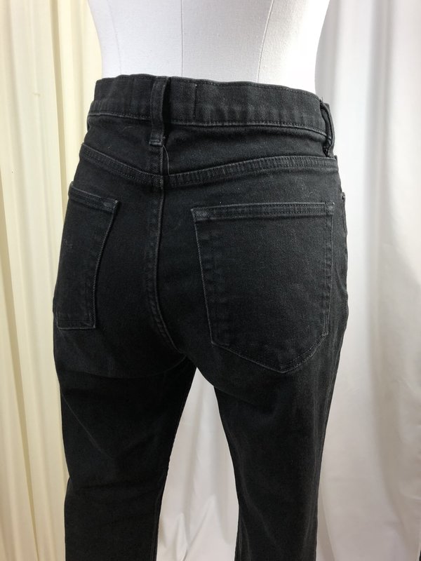 Vintage Everlane Raw Hem Denim - Black Vintage Everlane Raw Hem Denim - Black