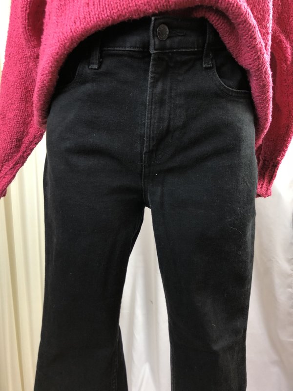 Vintage Everlane Raw Hem Denim - Black Vintage Everlane Raw Hem Denim - Black