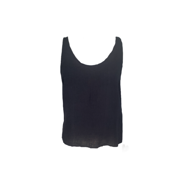 Samuji Lilac Linen Top - Black Samuji Lilac Linen Top - Black