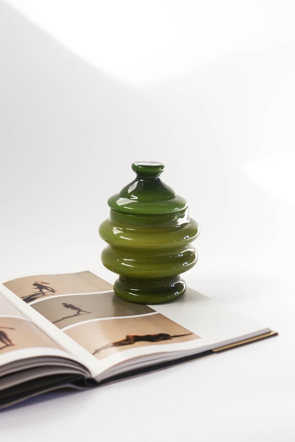 Vintage Beehive Jar - Olive Green Vintage Beehive Jar - Olive Green