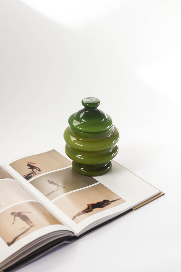 Vintage Beehive Jar - Olive Green Vintage Beehive Jar - Olive Green