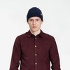 Norse Projects Cashwool Rib Beanie - Dark Navy - Thumbnail 3