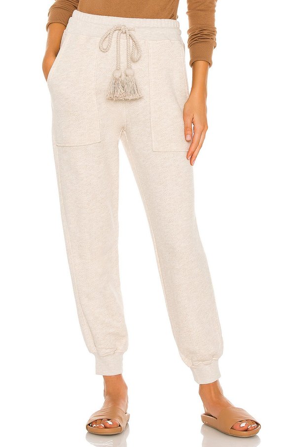 Ulla Johnson Charley Pant - Oatmeal Ulla Johnson Charley Pant - Oatmeal