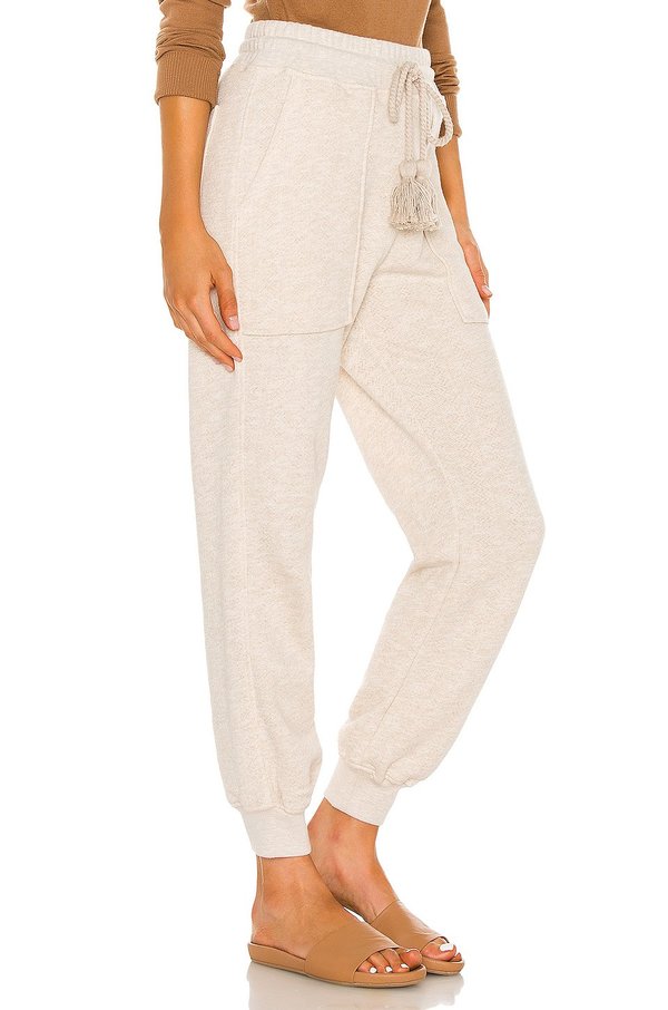 Ulla Johnson Charley Pant - Oatmeal Ulla Johnson Charley Pant - Oatmeal