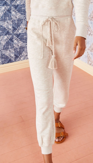 Ulla Johnson Charley Pant - Oatmeal Ulla Johnson Charley Pant - Oatmeal