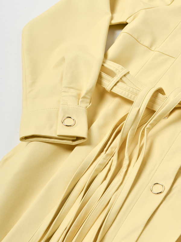 House of Sunny PERENNIAL SHIRT DRESS - BLONDE House of Sunny PERENNIAL SHIRT DRESS - BLONDE