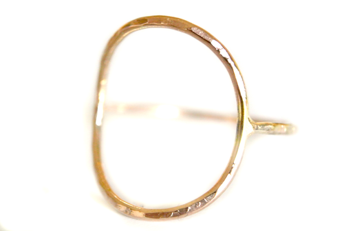 Silversheep Jewelry Open Circle Ring Silversheep Jewelry Open Circle Ring