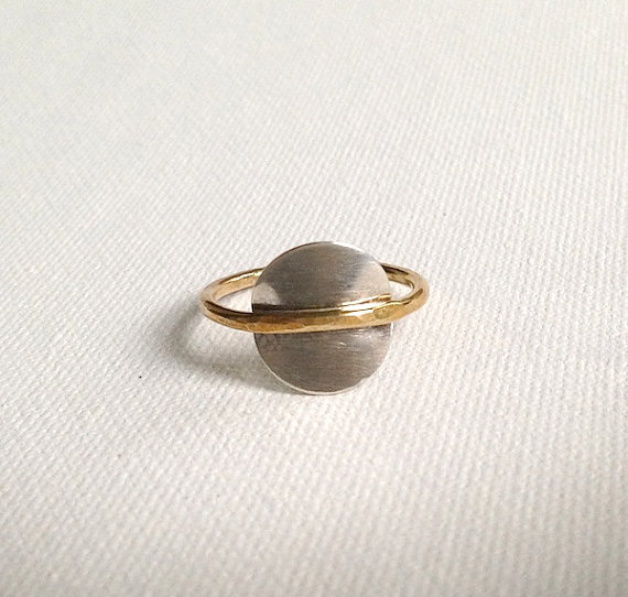 Knuckle Kiss Saturn Ring Knuckle Kiss Saturn Ring