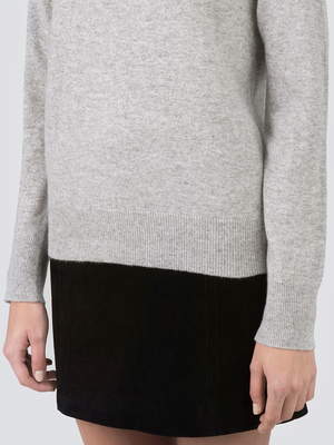Turtleneck Slimfit Sweater_Light Grey Turtleneck Slimfit Sweater_Light Grey