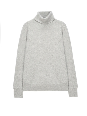 Turtleneck Slimfit Sweater_Light Grey Turtleneck Slimfit Sweater_Light Grey