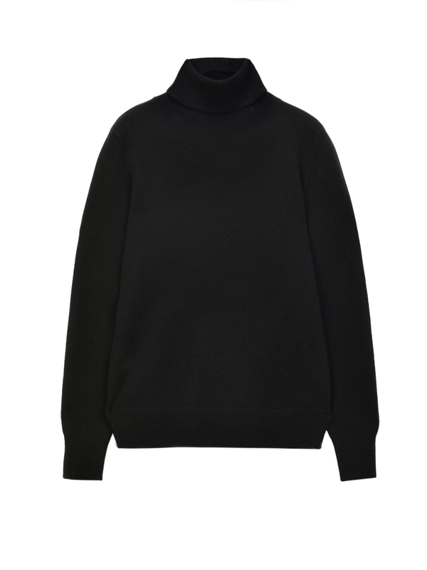Turtleneck Slimfit Sweater_Black Turtleneck Slimfit Sweater_Black