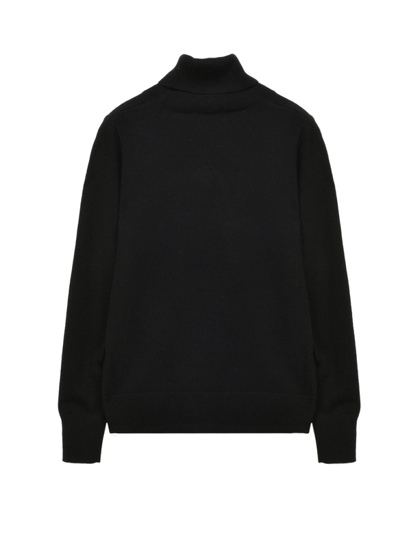 Turtleneck Slimfit Sweater_Black Turtleneck Slimfit Sweater_Black