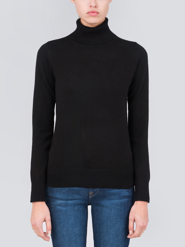 Turtleneck Slimfit Sweater_Black Turtleneck Slimfit Sweater_Black