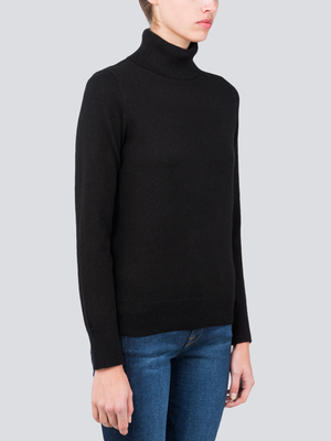 Turtleneck Slimfit Sweater_Black Turtleneck Slimfit Sweater_Black