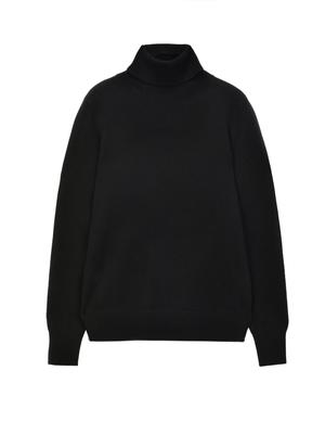 Turtleneck Slimfit Sweater_Black Turtleneck Slimfit Sweater_Black