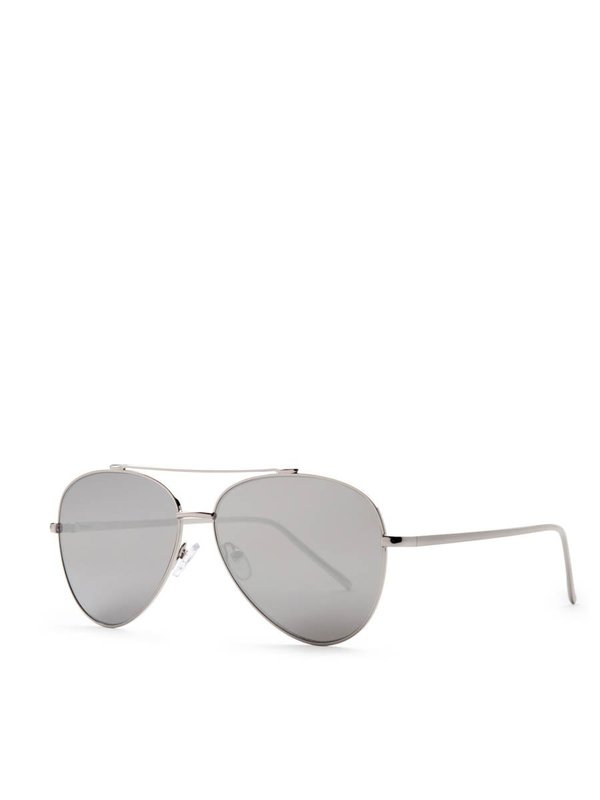 Reality Eyewear MR CHIPS SUNGLASSES - SILVER MIRROR Reality Eyewear MR CHIPS SUNGLASSES - SILVER MIRROR