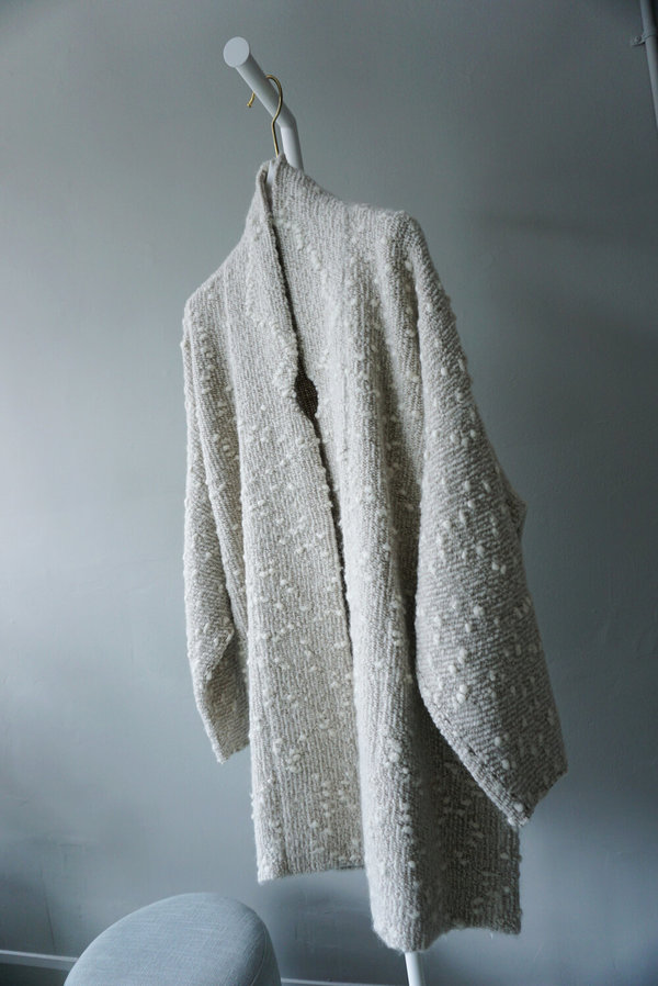 LAUREN MANOOGIAN ORU COAT - WHITE COMBO LAUREN MANOOGIAN ORU COAT - WHITE COMBO