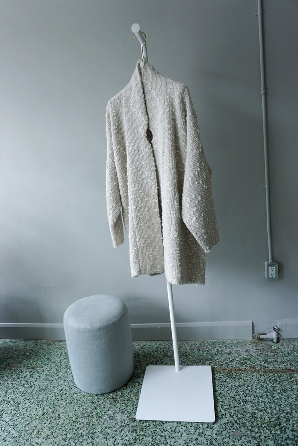 LAUREN MANOOGIAN ORU COAT - WHITE COMBO LAUREN MANOOGIAN ORU COAT - WHITE COMBO