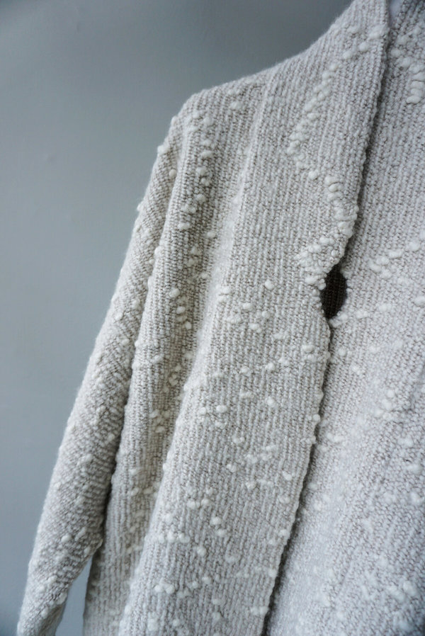 LAUREN MANOOGIAN ORU COAT - WHITE COMBO LAUREN MANOOGIAN ORU COAT - WHITE COMBO