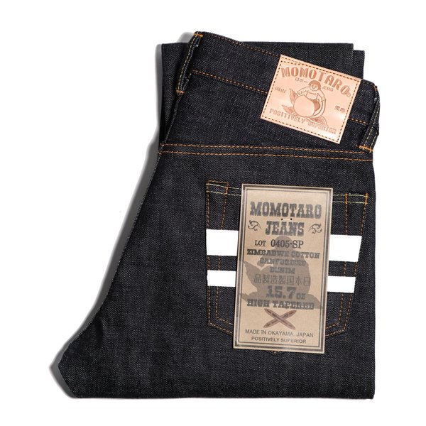 Momotaro Jeans 15.7oz Zimbabwe Cotton Denim High Tapered Jeans Garmentory