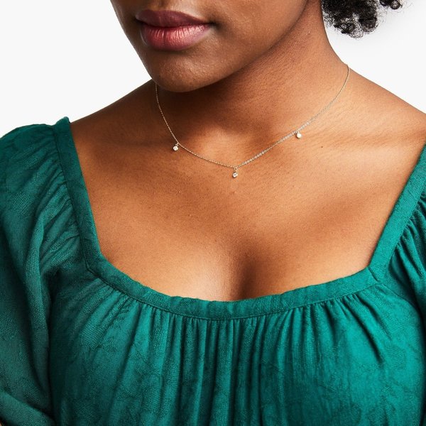 ABLE Triple Stella Drop Necklace - Gold ABLE Triple Stella Drop Necklace - Gold