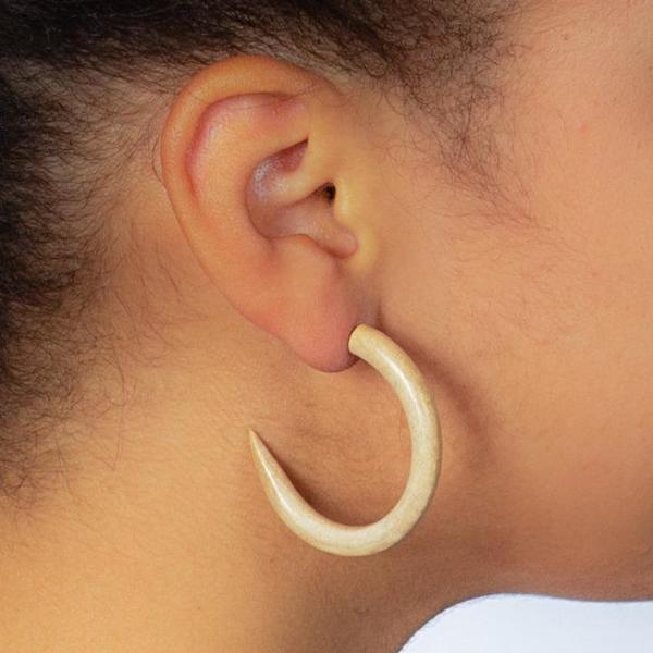 Binky & Lulu Small Hoop - Driftwood Binky & Lulu Small Hoop - Driftwood