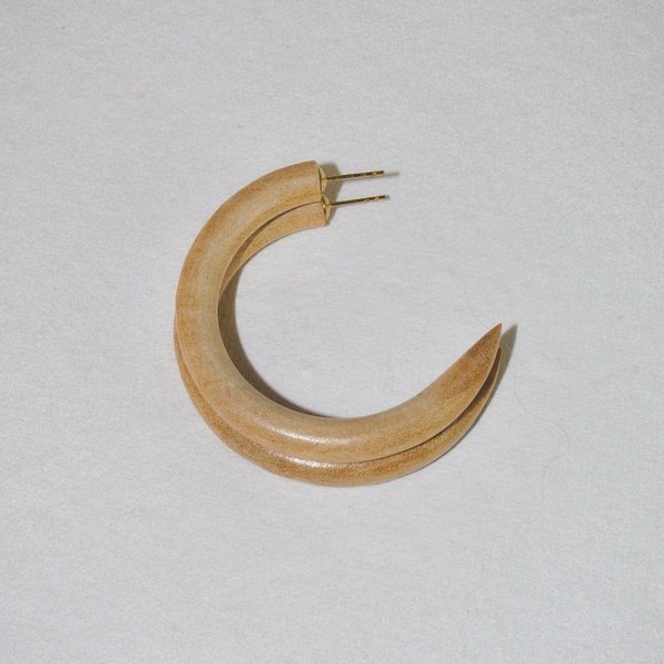 Binky & Lulu Small Hoop - Driftwood Binky & Lulu Small Hoop - Driftwood