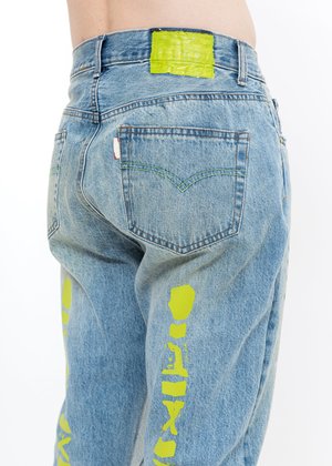 LXVI Patchwork Jeans - Light Blue LXVI Patchwork Jeans - Light Blue