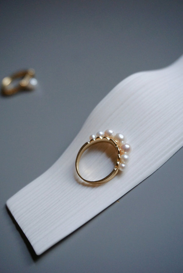 Beatriz Palacios Domina Pearls Ring Beatriz Palacios Domina Pearls Ring