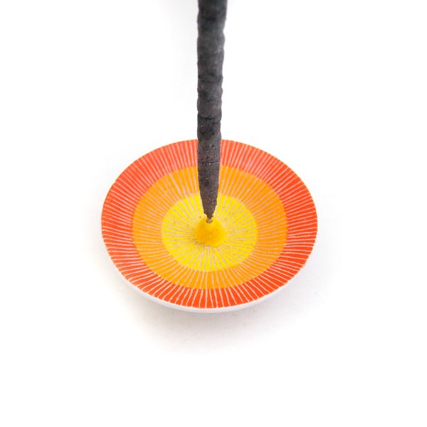 jen e ceramics: Sunrise Incense Dish jen e ceramics: Sunrise Incense Dish