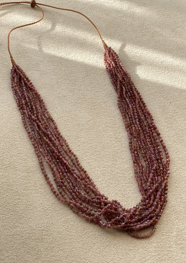 Lena Skadegard Sapphire Tassel Necklace - Pink Lena Skadegard Sapphire Tassel Necklace - Pink