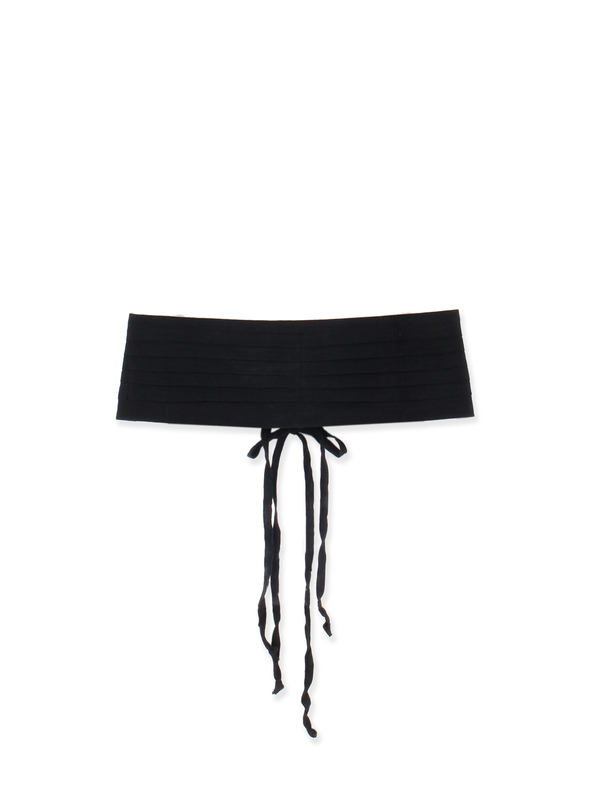 Linen Belt Black Linen Belt Black