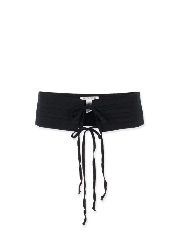 Linen Belt Black Linen Belt Black