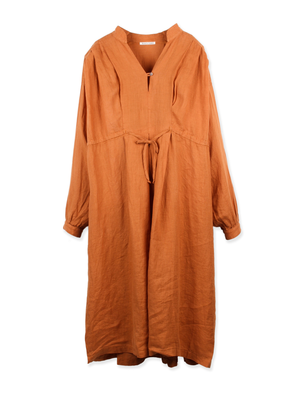 Poet Dress Rust Poet Dress Rust