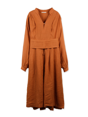Poet Dress Rust Poet Dress Rust