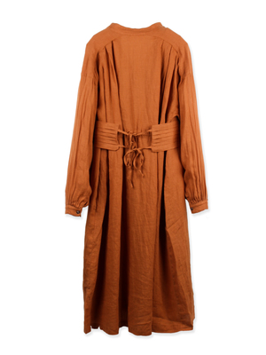 Poet Dress Rust Poet Dress Rust